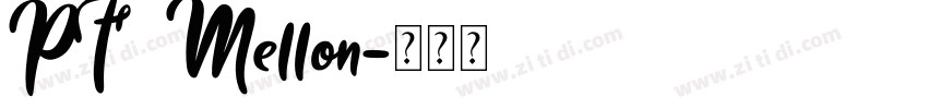 PF Mellon字体转换